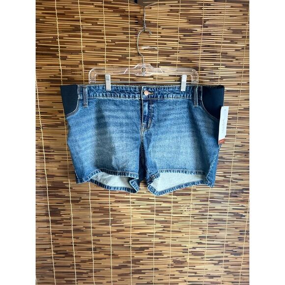 Isabel Denim Jean Shorts Size 14 NWT Jean - Picture 1 of 5